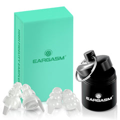 Eargasm Afterglow at a concert glow, high-fidelity sound and safety.
