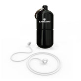Eargasm connector cord with neck lanyard for secure, hands-free earplug access.