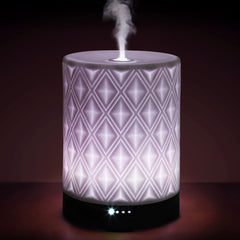 Earnest Living ceramic white diffuser 250ml for a calming aroma in any large room.