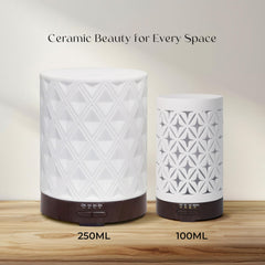Earnest Living diffuser with four timers for flexible scent scheduling.
