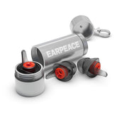 EARPEACE Moto PRO case keeps accessories organized for easy take-along on rides.