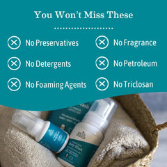 Earth Mama Ginger Fresh body wash liquid texture ideal for a mild full-body cleanse