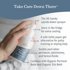 Earth Mama Postpartum Recovery Kit packaging showcasing three essential products.