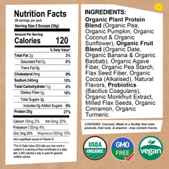 EarthChimp probiotics vanilla shaker demonstrates a gut-friendly protein option on the go.