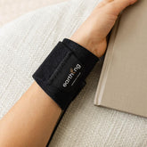 Earthing Universal Band on wrist offering convenient grounding and relaxation