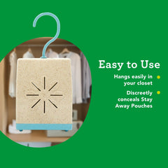 EarthKind Pouch Pod protective case shields pouches from kids and pets.