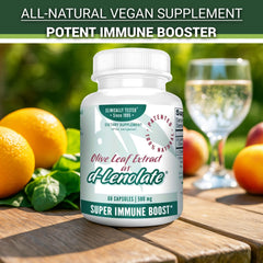 East Park Olive Leaf Extract capsules offer convenient daily wellness supplementation.