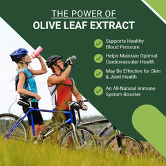 East Park Olive Leaf Extract capsules close-up emphasizing easy-to-swallow vegan capsules