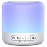 Easysleep white noise machine showing sound selection to mask distractions.