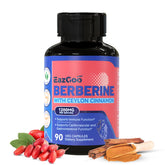 EAZGOO Premium Berberine bottle with cinnamon for metabolic support