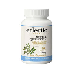 ECLECTIC INSTITUTE Eclectic Herb nettle leaf capsules bottle supports sinus comfort and immune response.