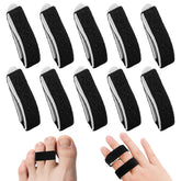 ECNHIVE Buddy Finger Straps pack shows ten reusable wraps for versatile finger support.