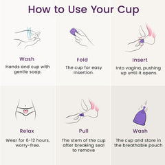 EcoBlossom small-size menstrual cup offers discreet, comfortable use