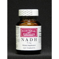 Ecological Formulas NADH tablet bottle with 5 mg dosage for daily energy support