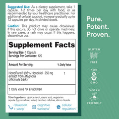 EcoNugenics HonoPure GMP seal signals product quality and consistent potency