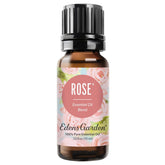 Edens Garden Rose Essential Oil Blend bottle showcases a pure floral aroma for diffusers.
