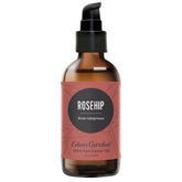Edens Garden Rosehip Carrier Oil bottle, versatile skin care option for face, body, and hair.