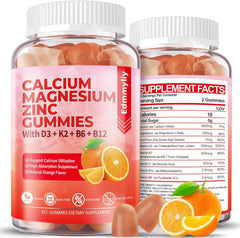 Edmmyliy sugar-free gummies bottle front view for daily wellness.