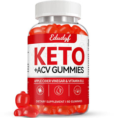 EDUDYF Keto ACV Gummies bottle for portable daily keto support.