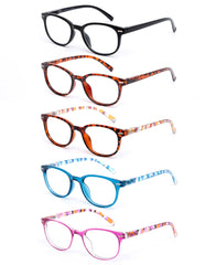 EFE reading glasses for women, full-frame design, lightweight comfort.
