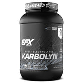 EFX Karbolyn Hydrate bottle pour showing quick fueling during workouts