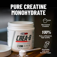 Creatine scoop portion showing precise 5 g serving