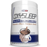 EHP Labs OxySleep collagen bottle on shelf indicating relaxing nights