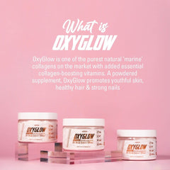 OxyGlow powder texture ready to blend into drinks