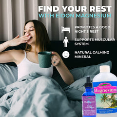 Eidon Liquid Magnesium Concentrate two-pack on shelf for ongoing daily mineral support