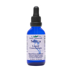 Eidon Liquid Silica bottle on a clean surface suggesting collagen support.