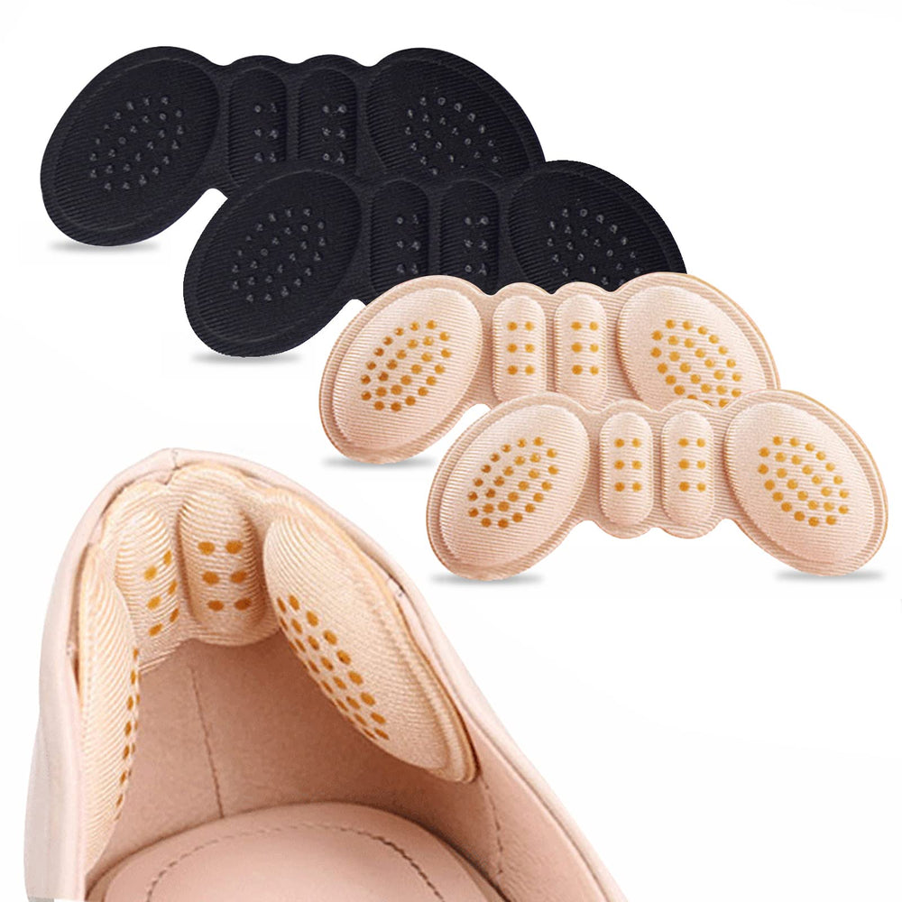 EIRMAT heel pads inside the shoe provide grip and comfort.