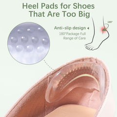 EIRMAT back adhesive keeps pads firmly attached during daily wear.
