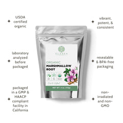 Europe-sourced marshmallow root from Ukraine by Elanen Naturals
