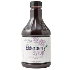 Elderberry Queen bottle front 30oz for daily wellness.