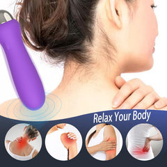 Electric Handheld Massager operates quietly for undisturbed use at home or office.