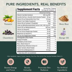 Elements of Life organic pullulan capsules closeup, vegan capsules ensure clean nutrition