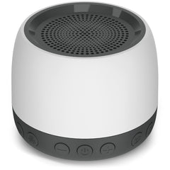Elesories white noise machine front view for calming sleep and focused work at home