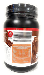 Elevation by Millville chocolate protein powder mixed in milkshake for creamy texture