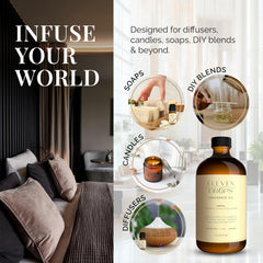 Santal Aroma used in candle making for fragrant wax blends