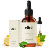 Eliré Organic Lemon Balm Drops bottle front view for post-meal comfort