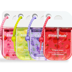 Elitles Made hand sanitizer spray 4pack for family travel