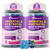 Ellamentz Prenatal bottle dosage supports consistent daily intake for mom and baby