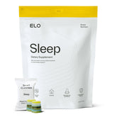 Elo Health Sleep Gummies jar front view for a non-groggy nighttime option