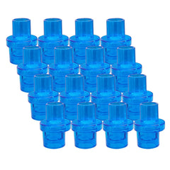 ELYSAID CPR rescue valve pack 100—bulk set for training sessions, easy distribution and hygiene.