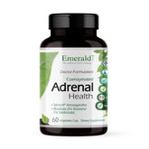 Emerald Labs Adrenal Health bottle front showing daily stress management support.