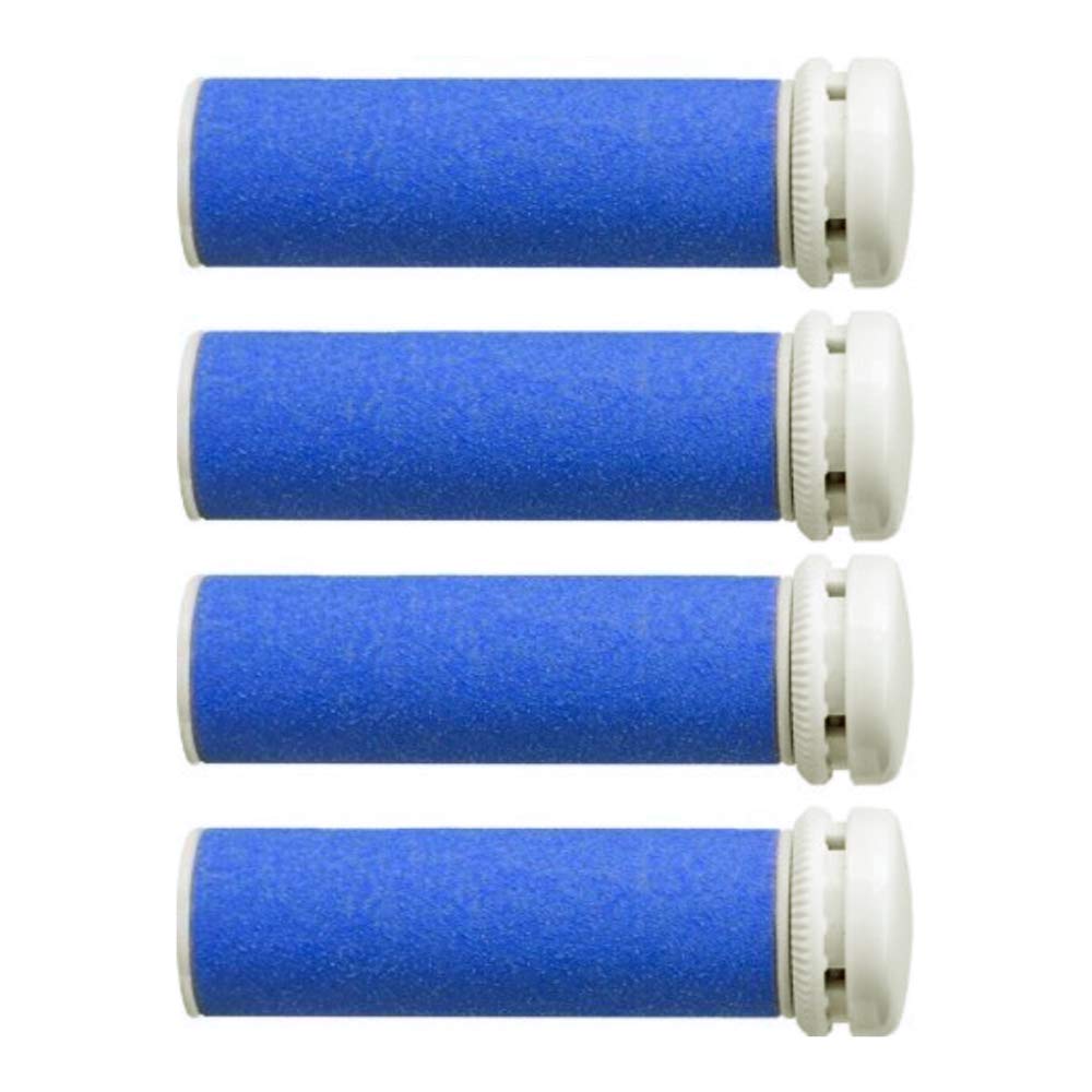 Emjoi Micro-Pedi refill rollers in extra coarse blue for smoothing rough feet