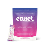 Enact Hydration bottle pour shows convenient, on-the-go electrolyte refresh.
