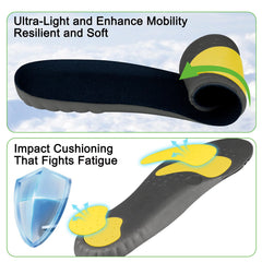 Endoto insoles size guide for US 11-12 men / 13-14 women fits well.