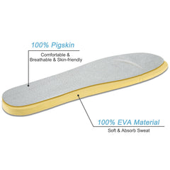 Endoto ultra-lightweight design insoles reduce bulk for easier all-day wear.