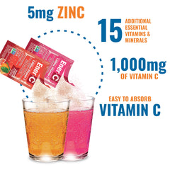 Ener-C real fruit juice powder flavors highlighted for flavor and health